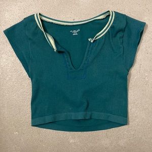 Urban outfitters go for gold seamless top size m/l